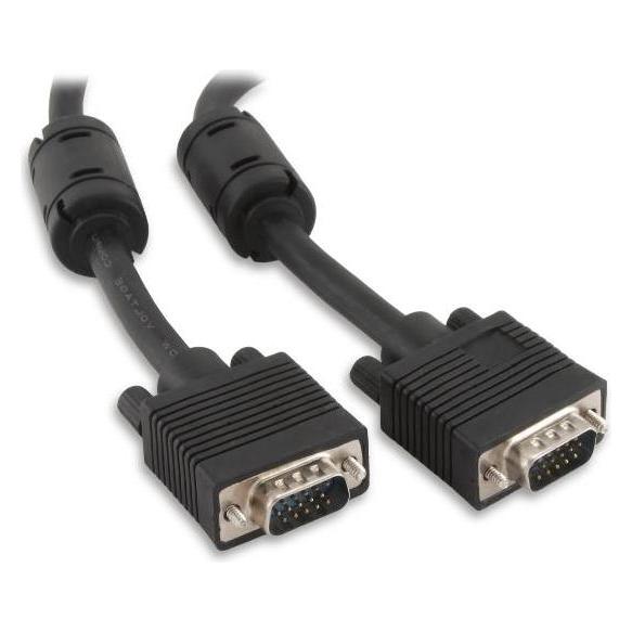 Hamlet XVCVGA180 VGA-Kabel 1,8 m VGA (D-Sub) Schwarz, Blau (1.80 m) (XVCVGA180)