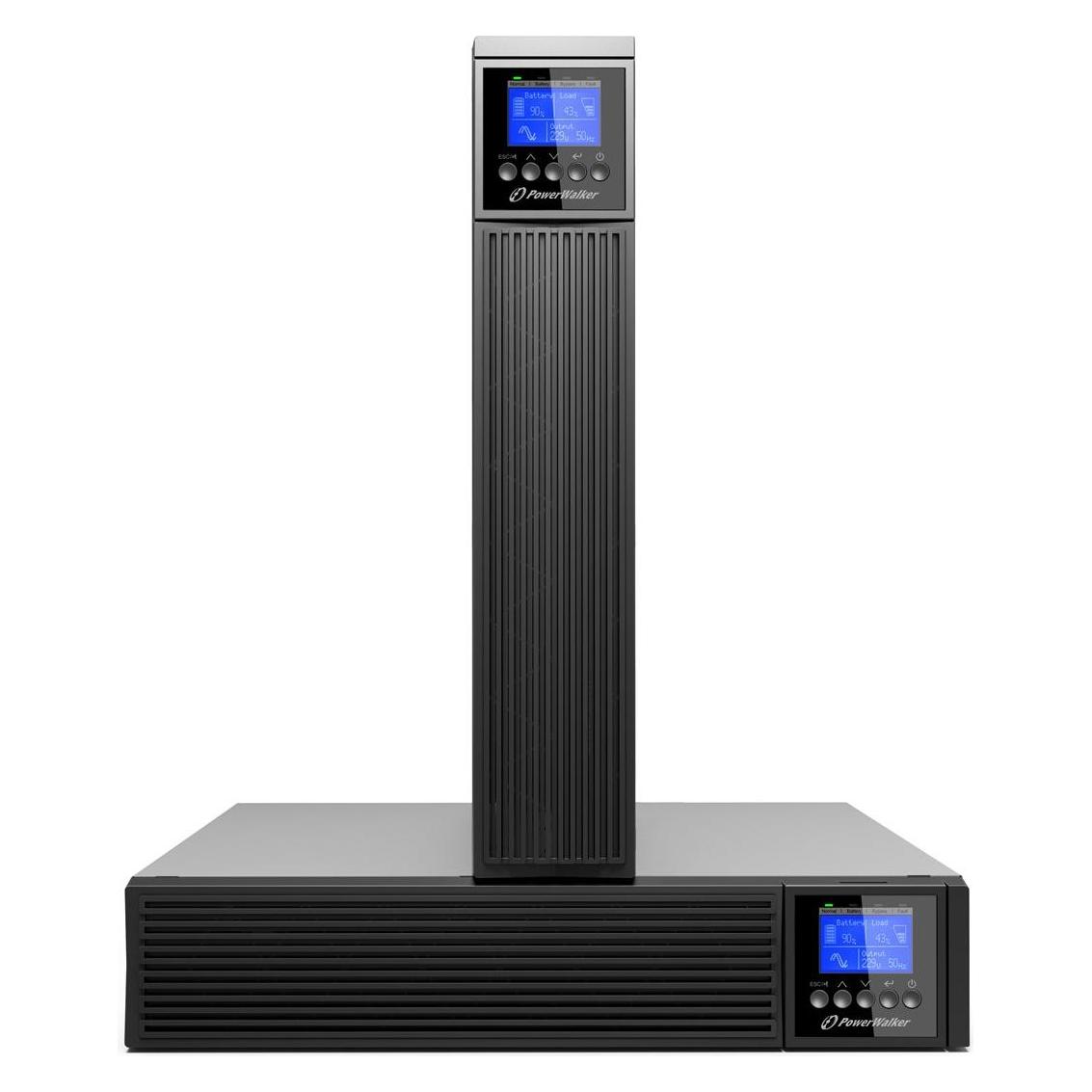 Powerwalker VFI 6000 RTGE Doppelwandler (Online) 6000 VA 2 AC-Ausgänge (6000 VA, 6000 W) (VFI 6000 RTG PF1)
