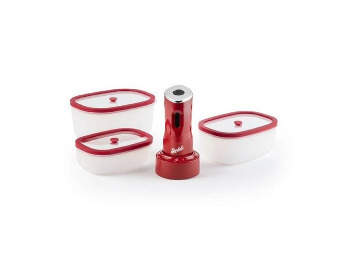 Berkel Vakuumierer Kit all in one Icon Mini Vakuumpumpe rot