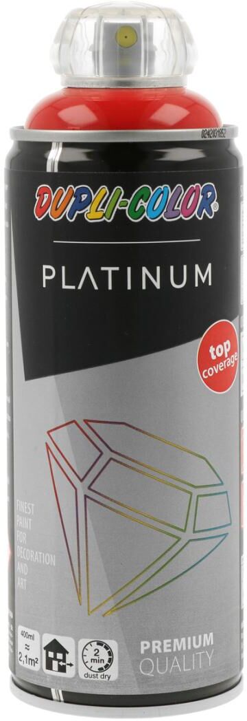 european aerosols DUPLI-COLOR Platinum verkehrsrot glanz, 400 ml