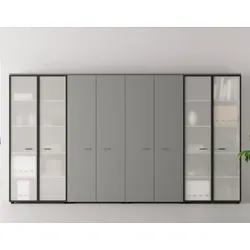 Aktenschrank 5 OH abschließbar Büromöbel Lewo