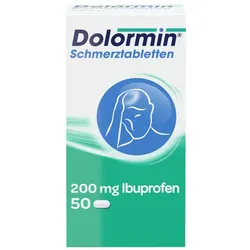 Dolormin Schmerztabletten mit 200 mg Ibuprofen 50 St