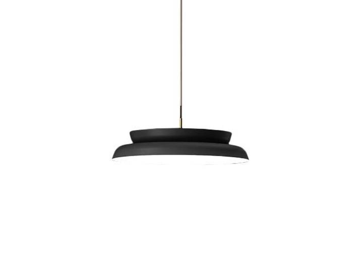 LUMEN CENTER lampe à suspension DOPPIO ZERO M (3000K, noir - Aluminium)