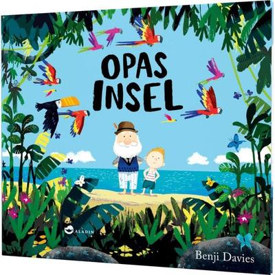 Opas Insel, Gebundene Ausgabe von Benji Davies, Aladin in der Thienemann-Esslinger Verlag GmbH, 978-3-8489-0102-9