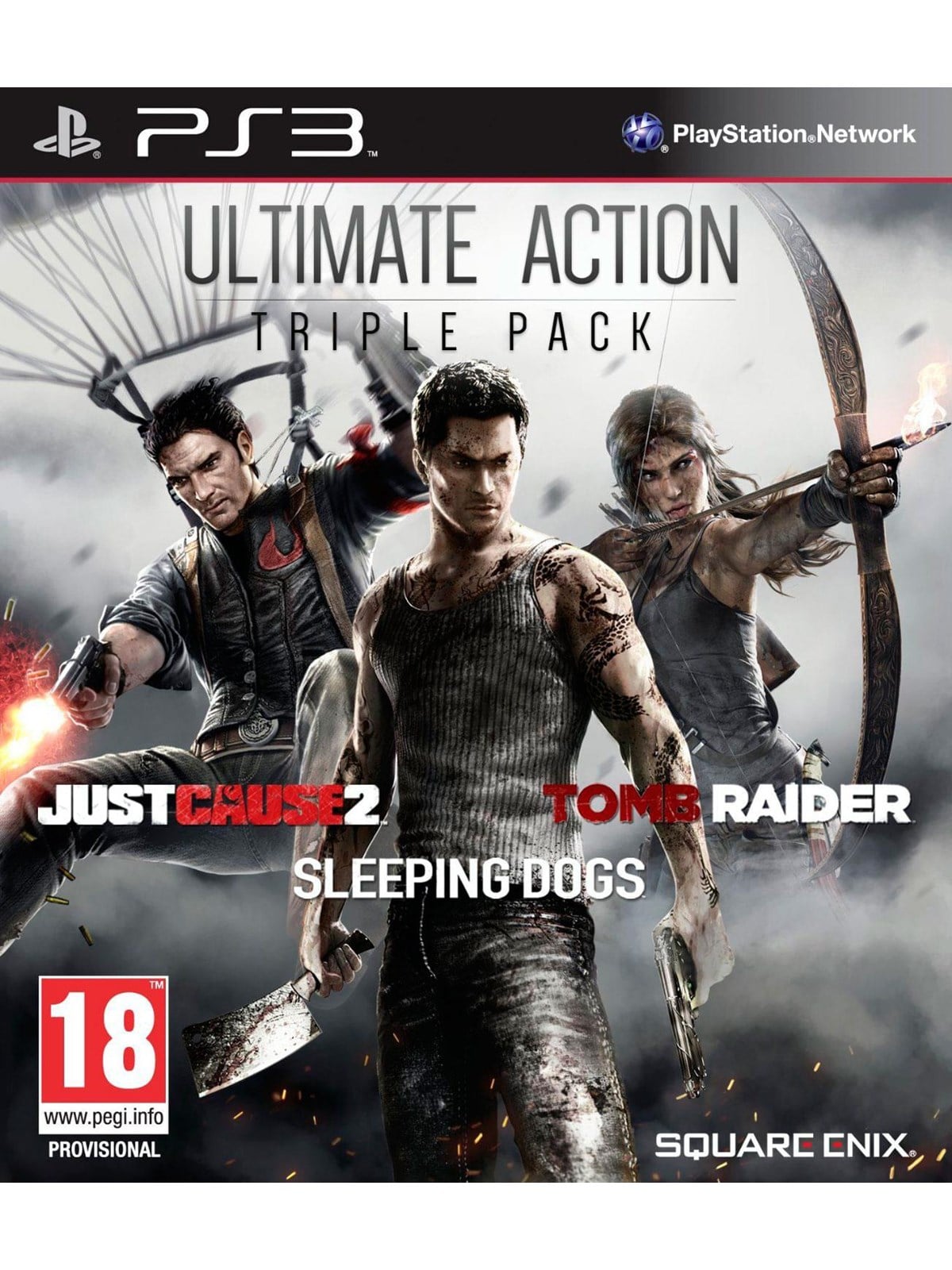 Ultimate Action - Triple Pack - Sony PlayStation 3 - Samlung - PEGI 18