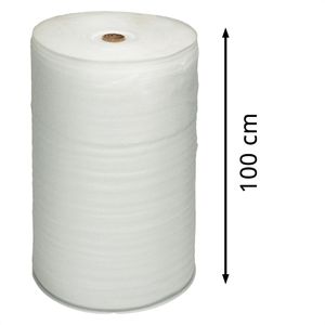 dm-folien Schaumfolie Rolle, Stärke 1mm, 100cm x 250m