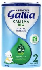 Laboratoire Gallia Calisma Bio 2Eme Âge 800 g de 6 a 12 Mois - Boîte 800 g