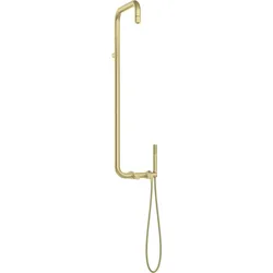 Neuesbad Serie 600 Duschsystem, Oberfläche: gold gebürstet NB1NQS_R4XM1