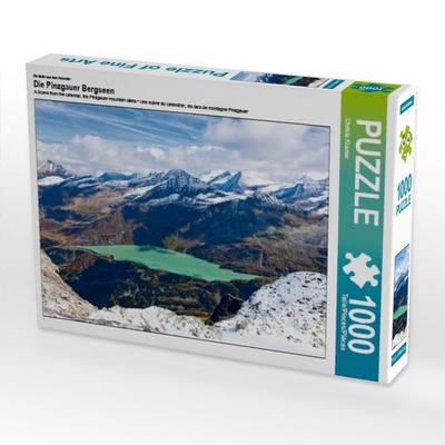 CALVENDO Puzzle Ein Motiv aus dem Kalender Die Pinzgauer Bergseen | 1000 Teile Lege-Größe 64 × 48 cm Foto-Puzzle für glückliche Stunden