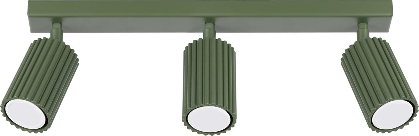 LUMILO LED Reflector 3x GU10 Olijfgroen Dimbaar IP20