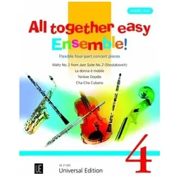 All together easy Ensemble!, for flexible ensemble/ piano ad lib.. Vol.4, Sachbücher von James Rae