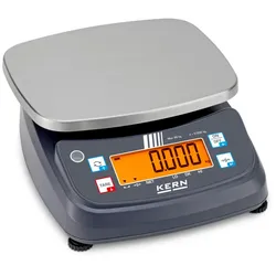 Robuste Tischwaage IP68 / IP69K - Wägebereich 6 kg - Kern