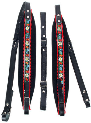 Thomann 70 Pro Acc. Strap Flower Black