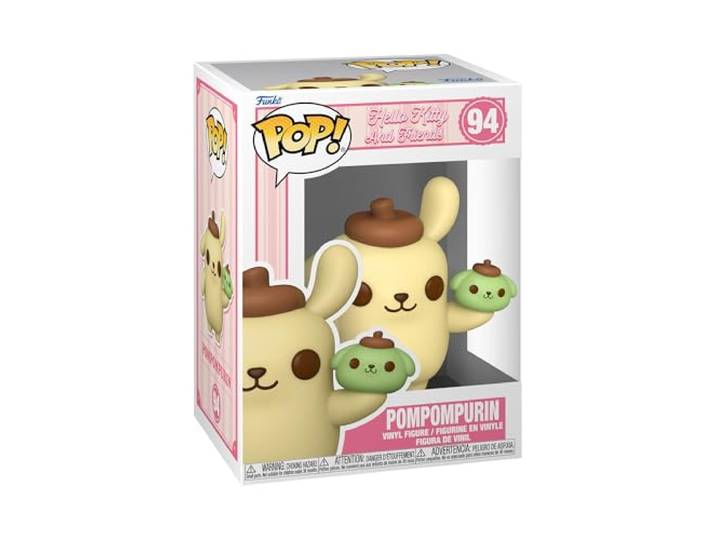 Funko POP! Sanrio: HK - Pompompurin - Pompom - Hello Kitty - Verzamelbaar Vinyl Figuur - Cadeau Idee - Officiële Handelswaar -Stripfans - Modelfiguur voor Verzamelaars