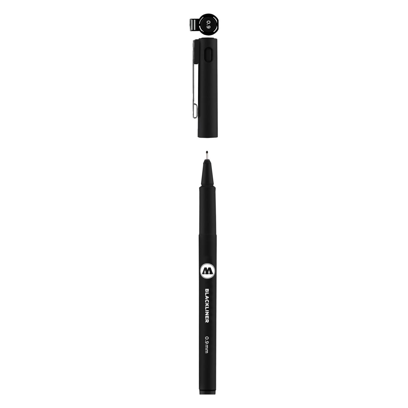 Molotow Blackliner 0,9mm schwarz (1x) (MO703208)