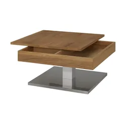 Höffner Home Couchtisch  Liberia , holzfarben , Maße (cm): B: 75 H: 38