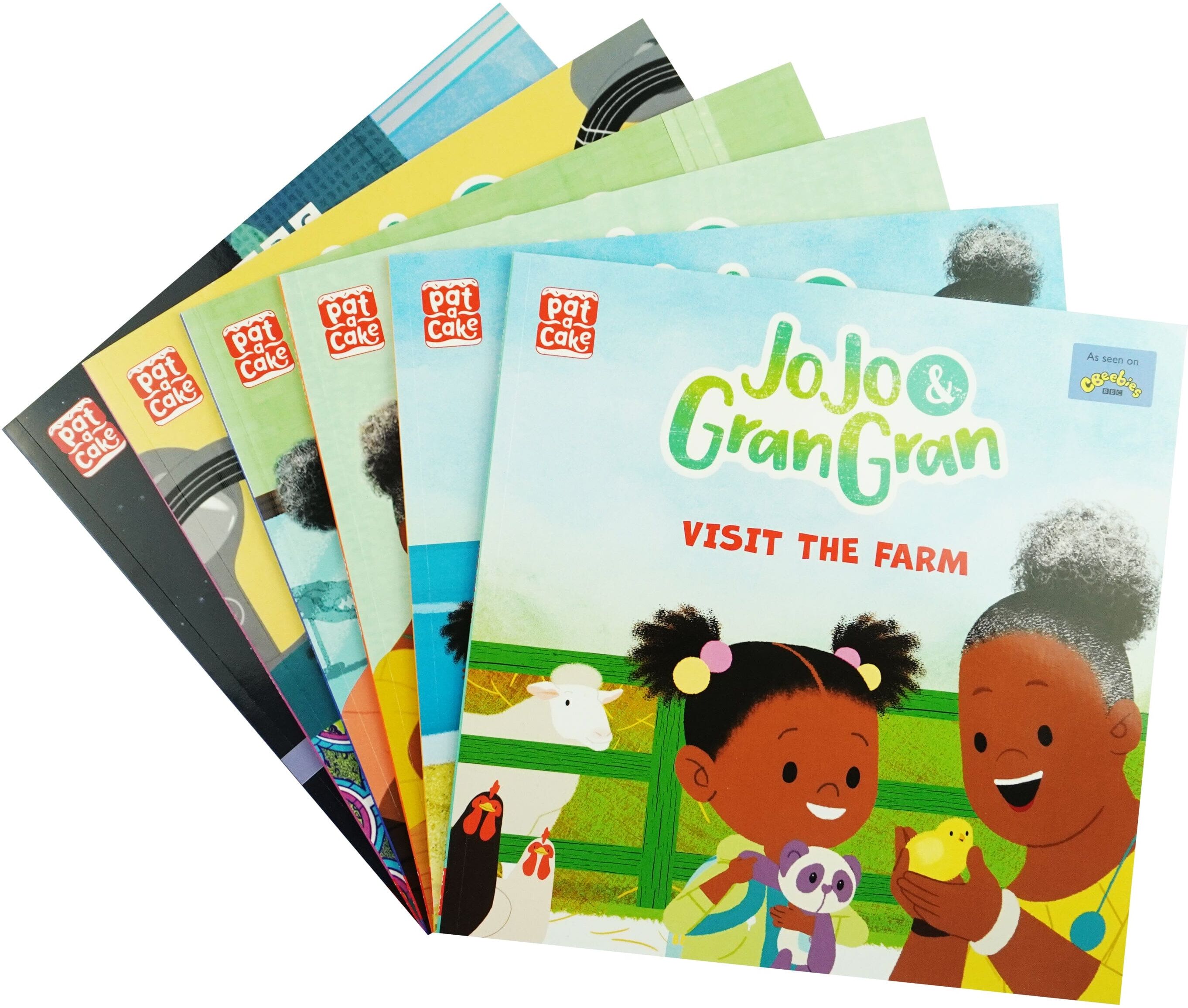 JoJo & Gran Gran Collection 6 Books Set by Pat-a-Cake - Ages 3+ - Paperback Hachette