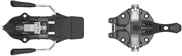 ATK Tourenbindung Raider 13 Evo Black inkl. 97 mm Stopper schwarz B
