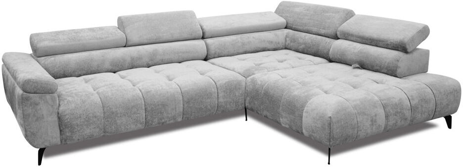 17 Stories Temecia 3 Seater Corner Sofa Grey 80cm H X 220cm W X 220cm D