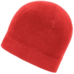 Mikrofleece Mütze "MB7945" - red