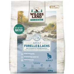 WILDES LAND Katze Forelle und Lachs Forelle und Lachs 400g