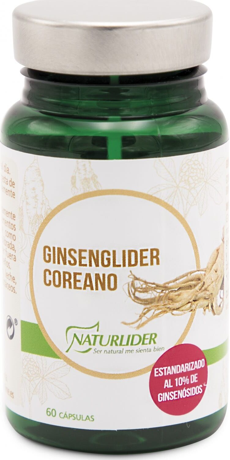 NATURLIDER Naturlíder Ginsenglíder coreano 60 caps