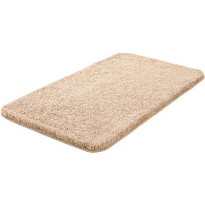 Badematte GRUND "Melange", beige, H:27mm, Polyacryl, Badematten, Badematte, besonders dichter Flor