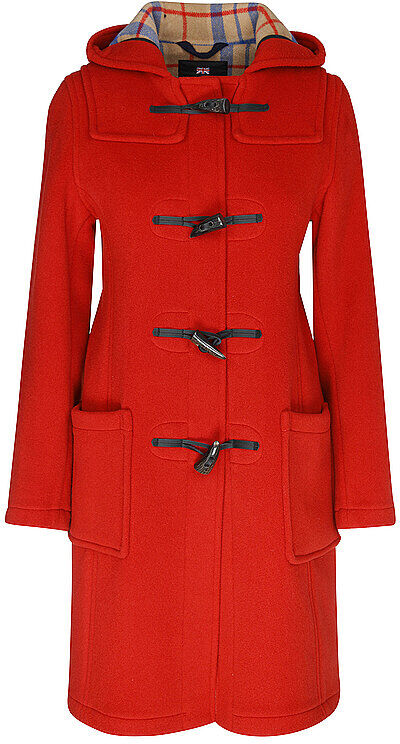 GLOVERALL Dufflecoat  rot   S S
