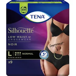 Tena Silhouette Normal Noir L Inkontinenz Pants 9 ST