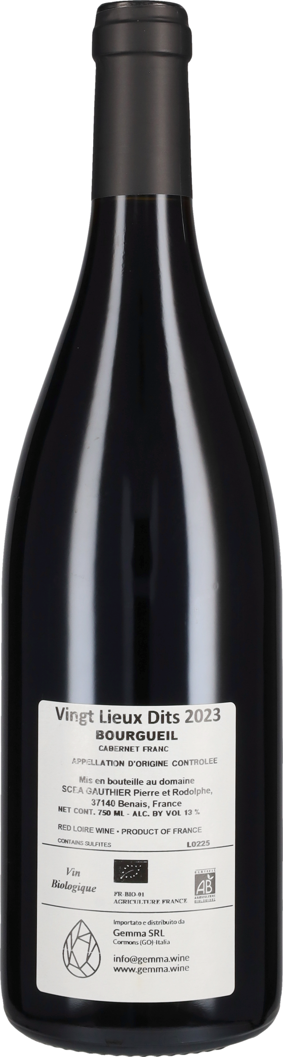 'Les Vingt Lieux Dits' Domaine du Bel-Air 2023