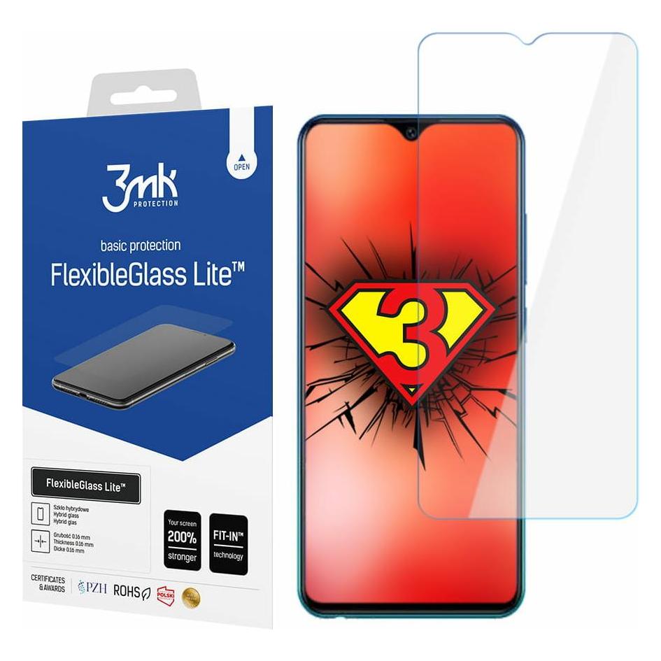 3MK hybrid glass Flexible 2.5D Lite for Vivo Y01 (1 Stk., Vivo Y01) (GSM115057)