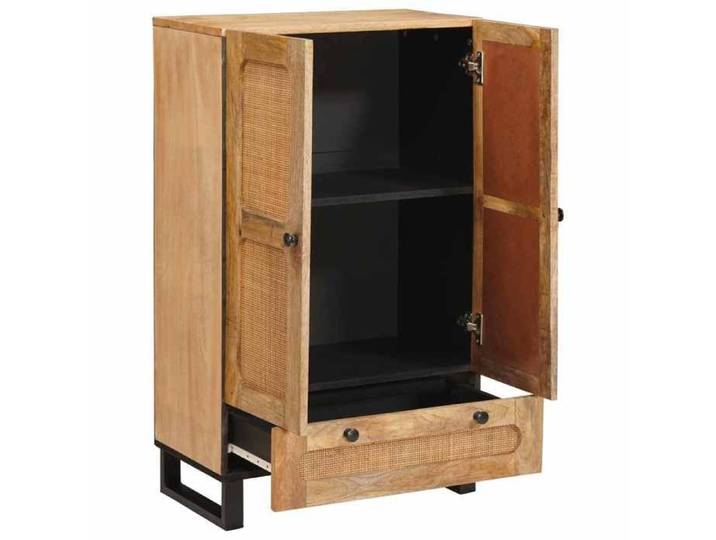 Décoratif - Meuble de salon - Haut Armoire - Vidaxl - multi-rangement - Buffet haut Marron 40x33x110 cm - bois de mangue massif 841