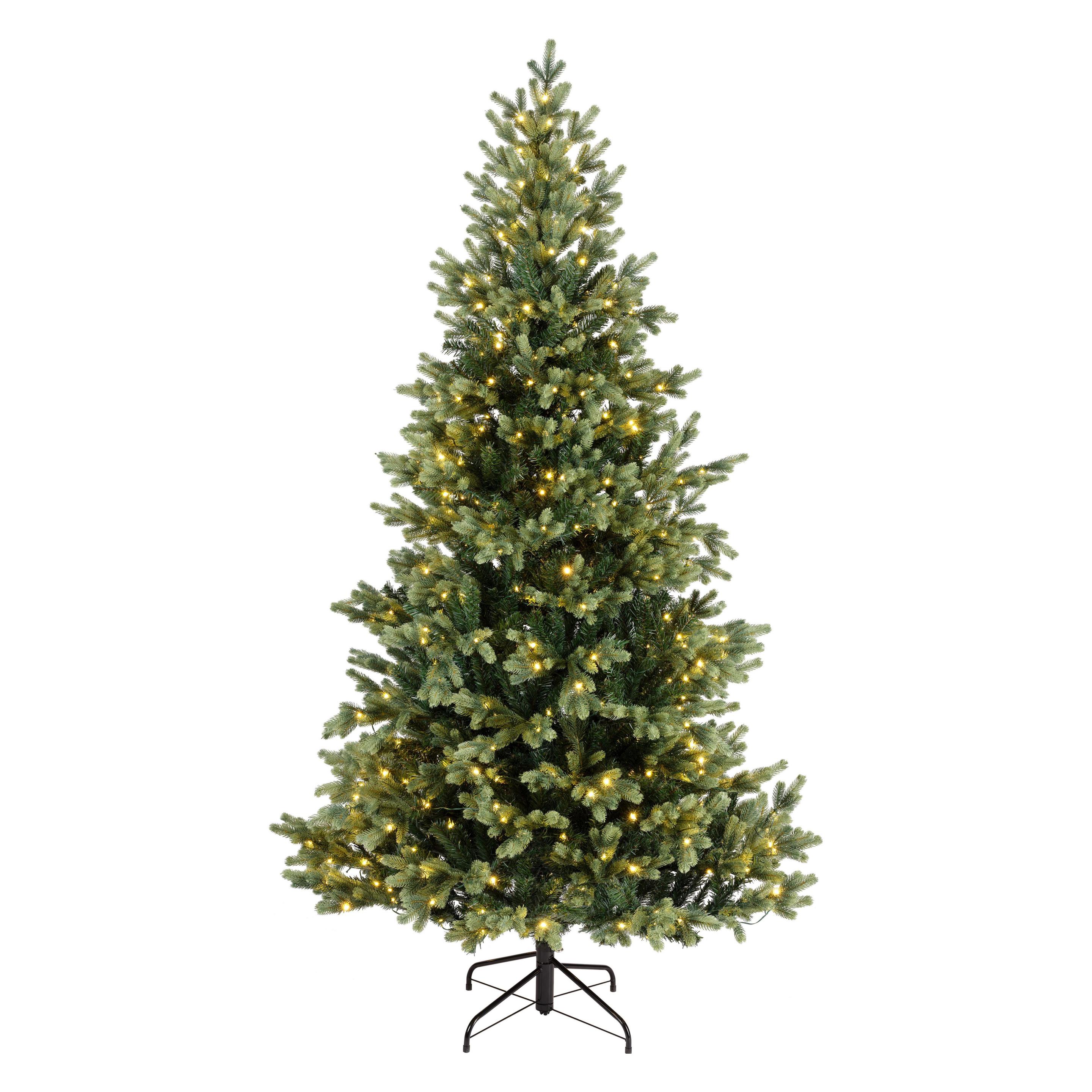 Enne Interior Emerald Spruce artificial Christmas tree with retro LED lights, 180 cm (180 cm) (49284037)