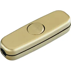BACHMANN Schnur-Zwischenschalter gold 924.046