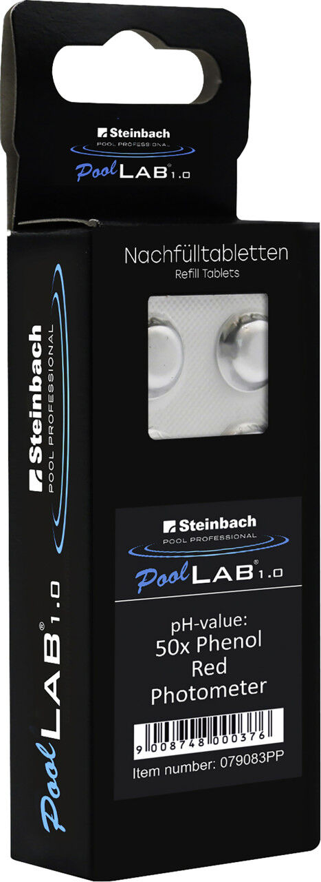 Steinbach Pool Professional Phenol Red Photometer Tabletten 50 Stück