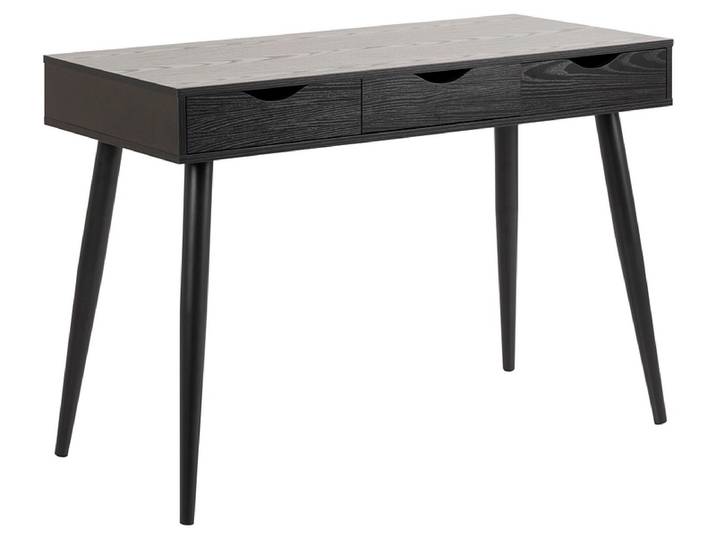 Schreibtisch NEPTUN 110x50x77.1cm schwarz