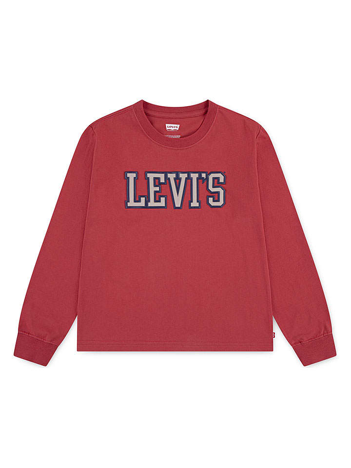 Levi's Kids Longsleeve in Rot - 152