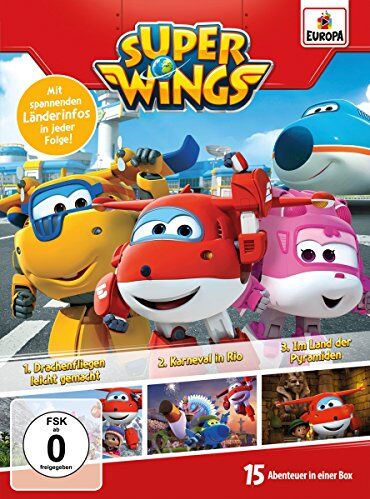 Super Wings - Folgen 1+2+3 [3 DVDs] - Preis vom 11.10.2026 03:10:56 h