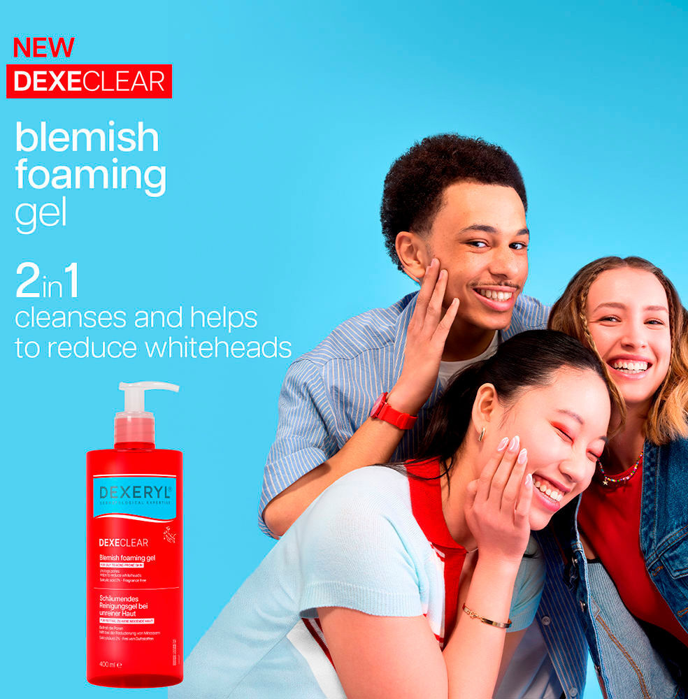 Dexeryl Dexeclear gel limpiador anti-imperfecciones pack 2 x 400 ml