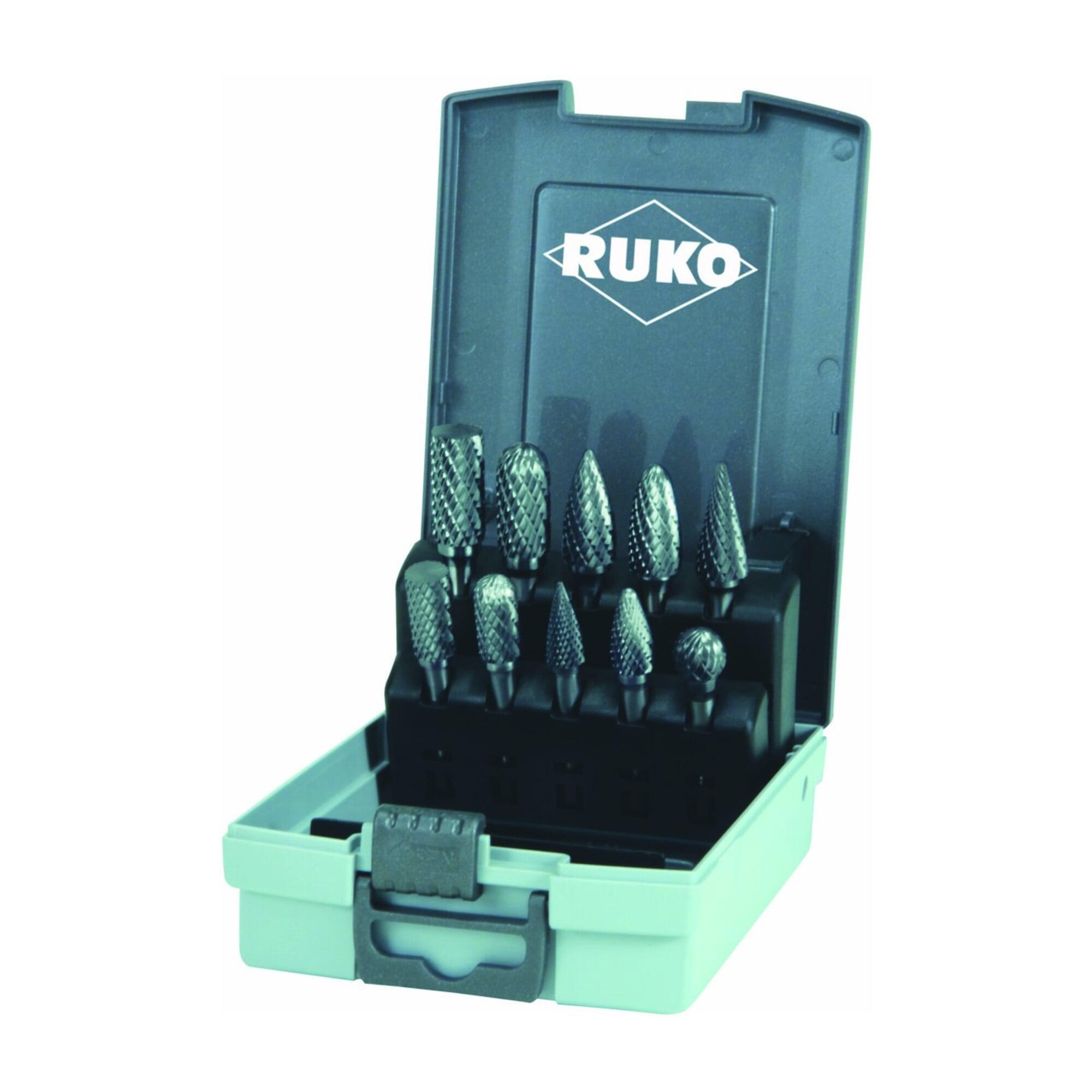 Ruko Hartmetall-Frässtifte-Satz HM - 5 tlg. (Mini-Box) (116005)