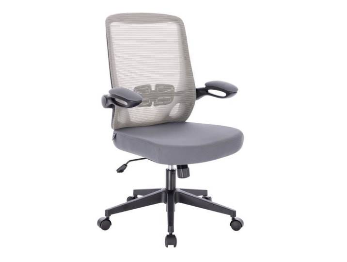 SVITA TOM chaise de bureau chaise de bureau ergonomique réglable roulettes gris