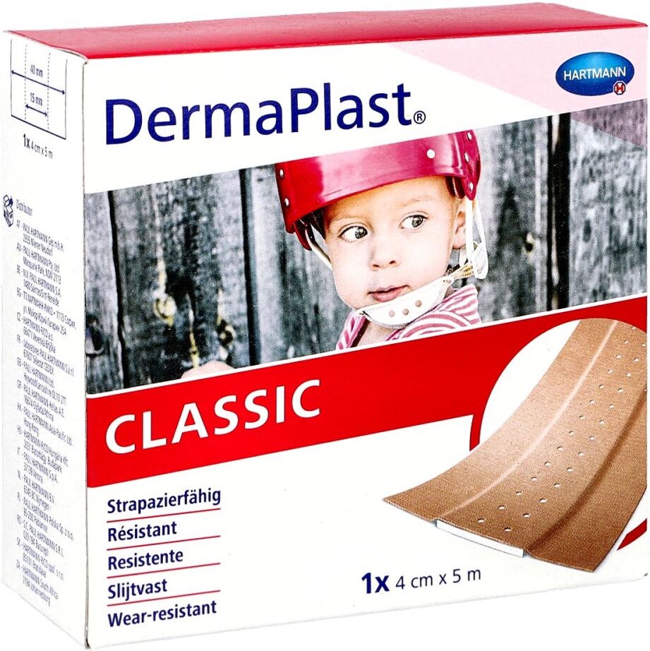 Dermaplast Classic Pflaster 4 cmx5 m