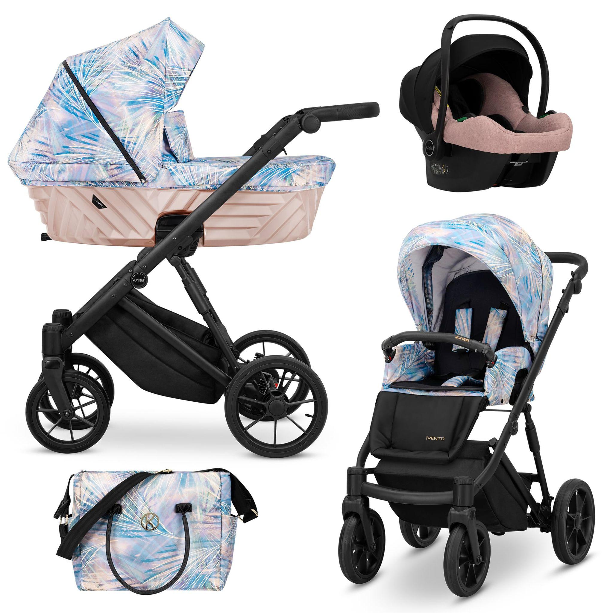 Kinderwagen Kunert Ivento 3in1 - Farbe: Pastellgrün
