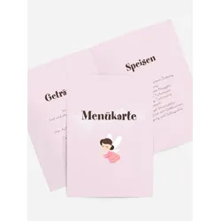 Menükarten für Ihr Fest selbst gestalten mit Spruch und Fotos im Onlinedesigner bei Meine-Kartenmanufaktur.de
