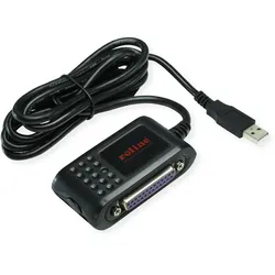 ROLINE Konverter USB / Parallel + Seriell