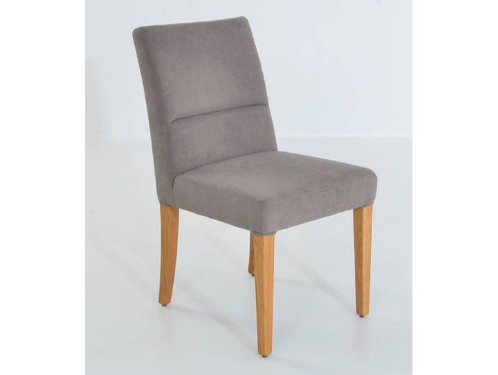 K+W Komfort & Wohnen GOBY () 4-Fuß-Holzstuhl in Wildeiche geölt, mit hochwertiger Polsterung