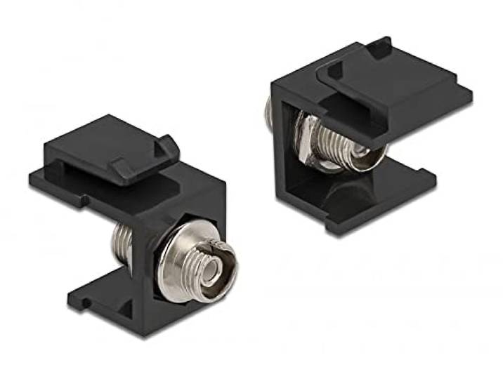 Delock Keystone module FC Simplex bus > bus zwart