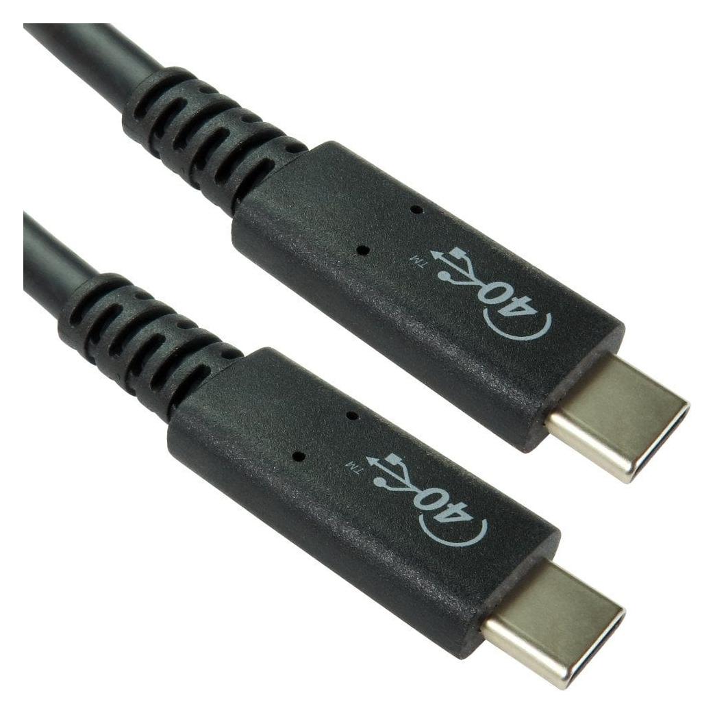 Cables Direct CDL 1m Certified USB 40Gbps Cable (1 m, USB 3.2 Gen 2) (USB4-4100)