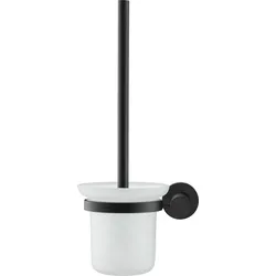 Duravit D-Code Bürstengarnitur, wandhängend, 0099274600, Farbe: Schwarz Matt