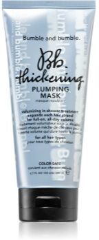 Bumble and Bumble Thickening Plumping Mask máscara para cabelo para dar volume 200 ml. Thickening Plumping Mask